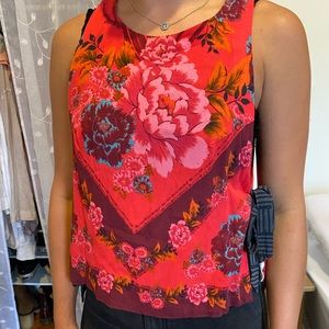 Free people floral top